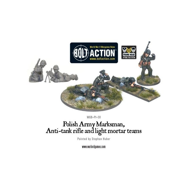 Polish Army Marksmen, Anti-Tank Rifle & Light Mortar Polish Army Marksmen, Anti-Tank Rifle & Light Mortar