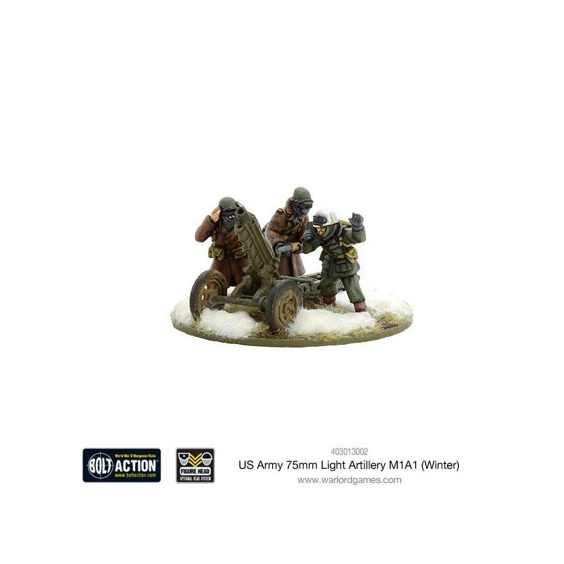 US Army 75mm Light Artillery M1A1 (Winter) US Army 75mm Light Artillery M1A1 (Winter)