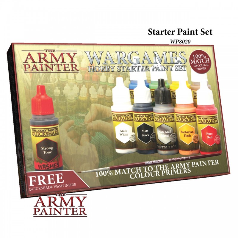 Wargames - Hobby starter paint set 2017 Wargames - Hobby starter paint set 2017