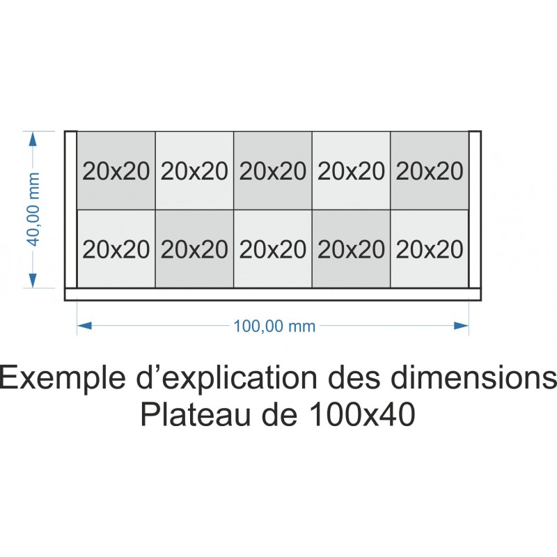 Plateau de mouvement 100x40m