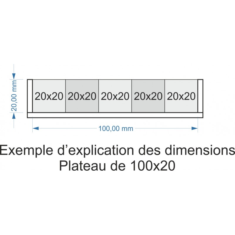 Plateau de mouvement 100x20m Plateau de mouvement 100x20m