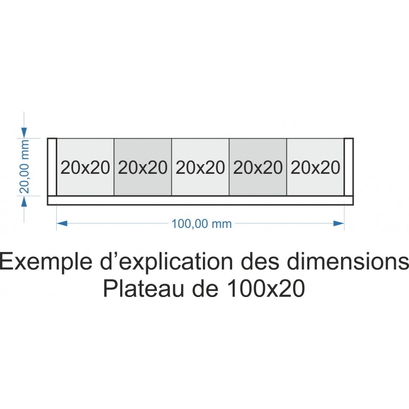 Plateau de mouvement 100x20m