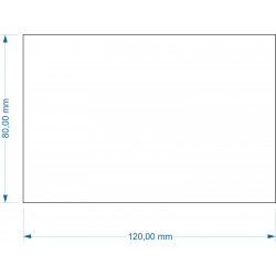 Socle 120x80mm