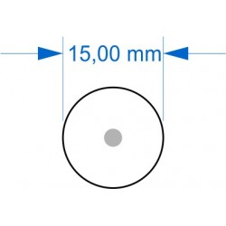 Socle rond diamètre 15mm