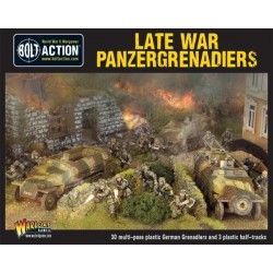 Late War Panzergrenadiers (30+ 3 Hanomags)