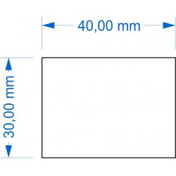 Socle 30x40mm