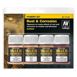 73194 - Set de Pigments rouille et corrosion