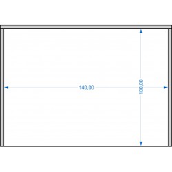 Plateau de mouvement 140x100mm