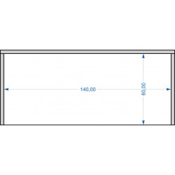 Plateau de mouvement 140x60mm