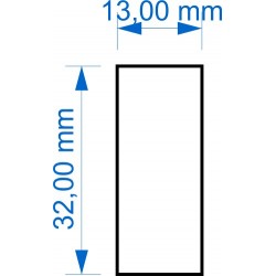 Socle 13x32mm