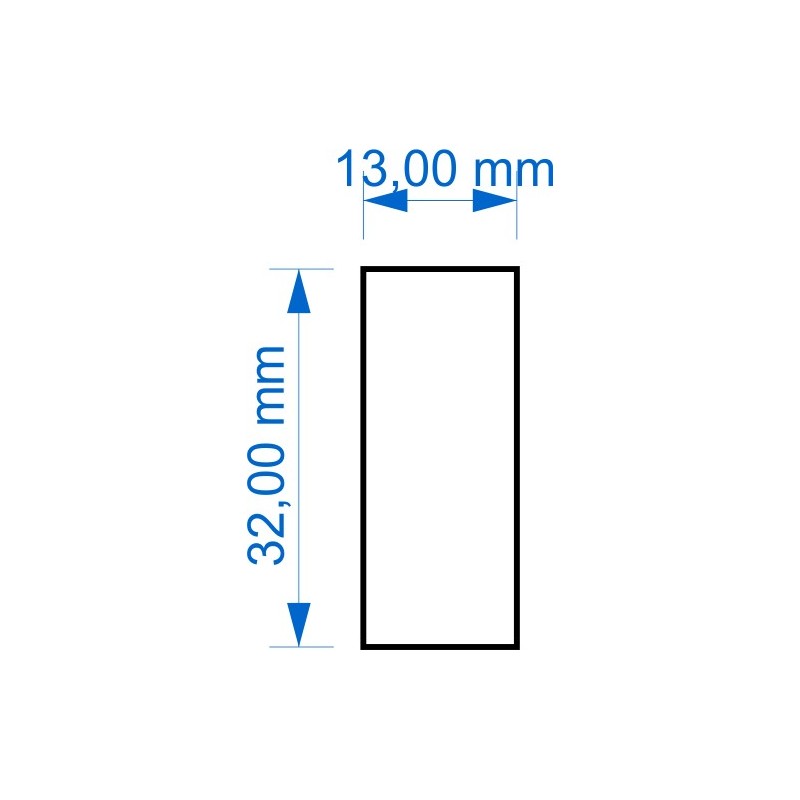 Socle 13x32mm