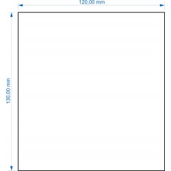 Socle 120x130mm