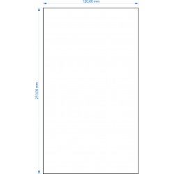 Socle 120x210mm