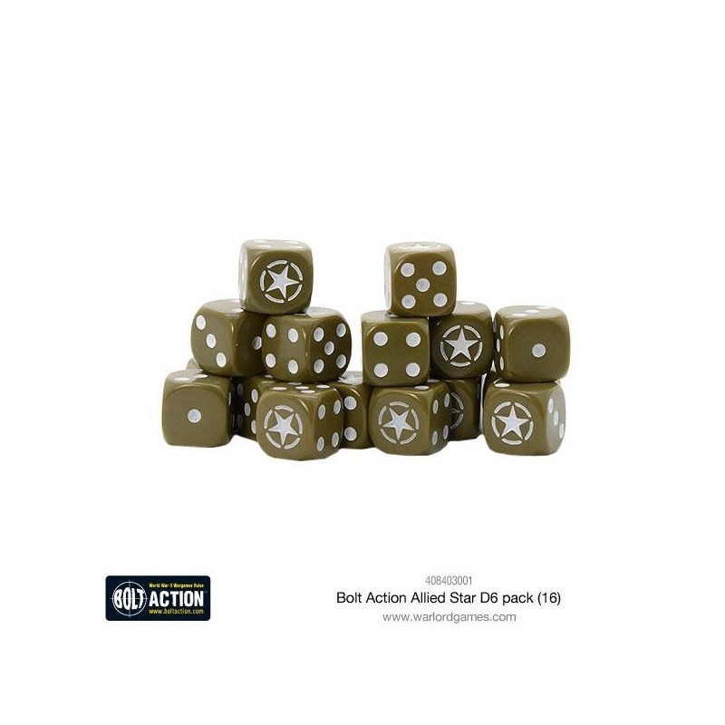 Bolt Action Allied Star D6 pack