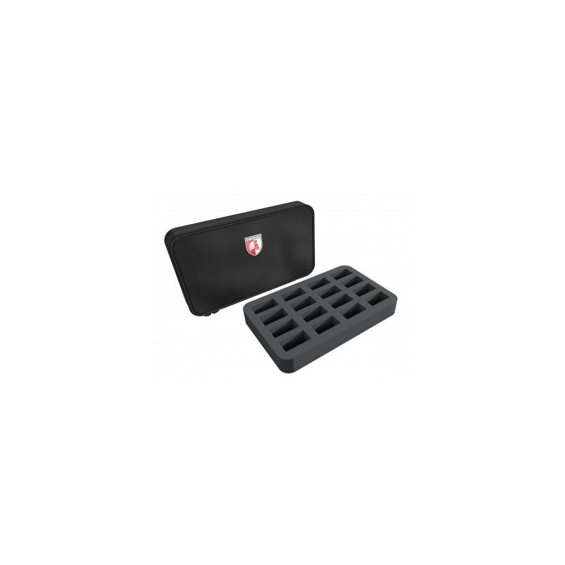 Feldherr MINI MINUS half-size 16 cut outs foam Case Feldherr MINI MINUS half-size 16 cut outs foam Case