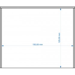 Plateau de mouvement 150x125mm