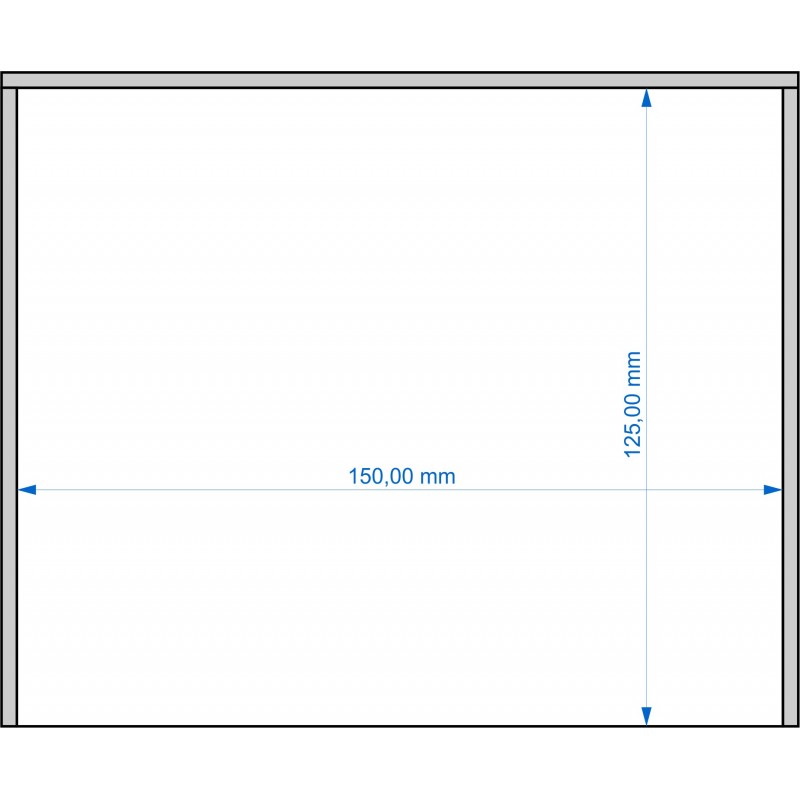 Plateau de mouvement 150x125mm