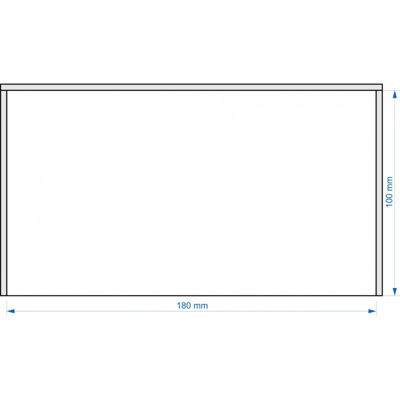 Plateau de mouvement 180x100mm