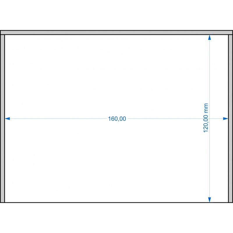 Plateau de mouvement 160x120mm