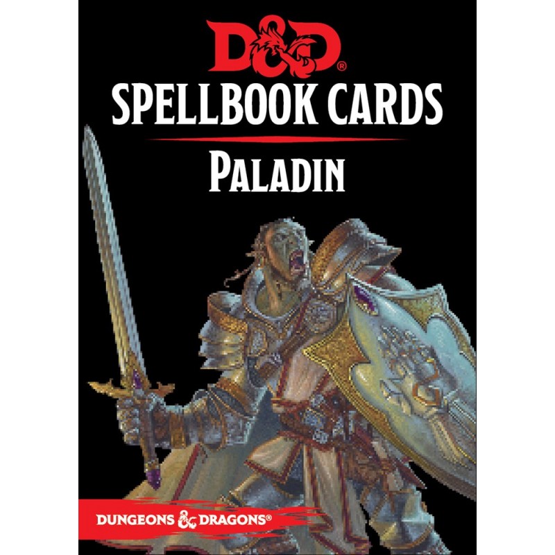 Dungeons & Dragons : Cartes de sorts: Paladin Dungeons & Dragons : Cartes de sorts: Paladin