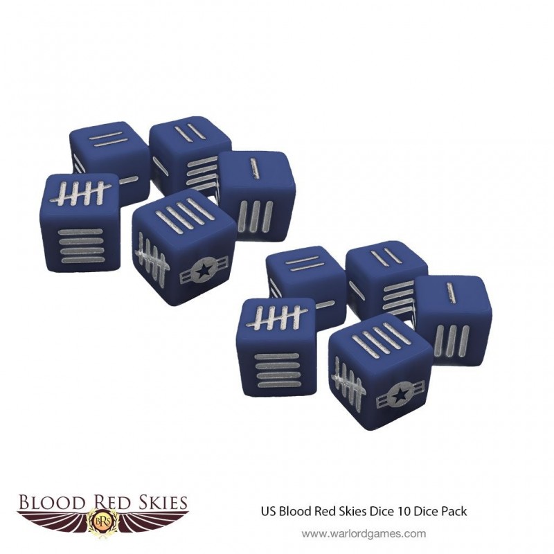 US Blood Red Skies Dice US Blood Red Skies Dice