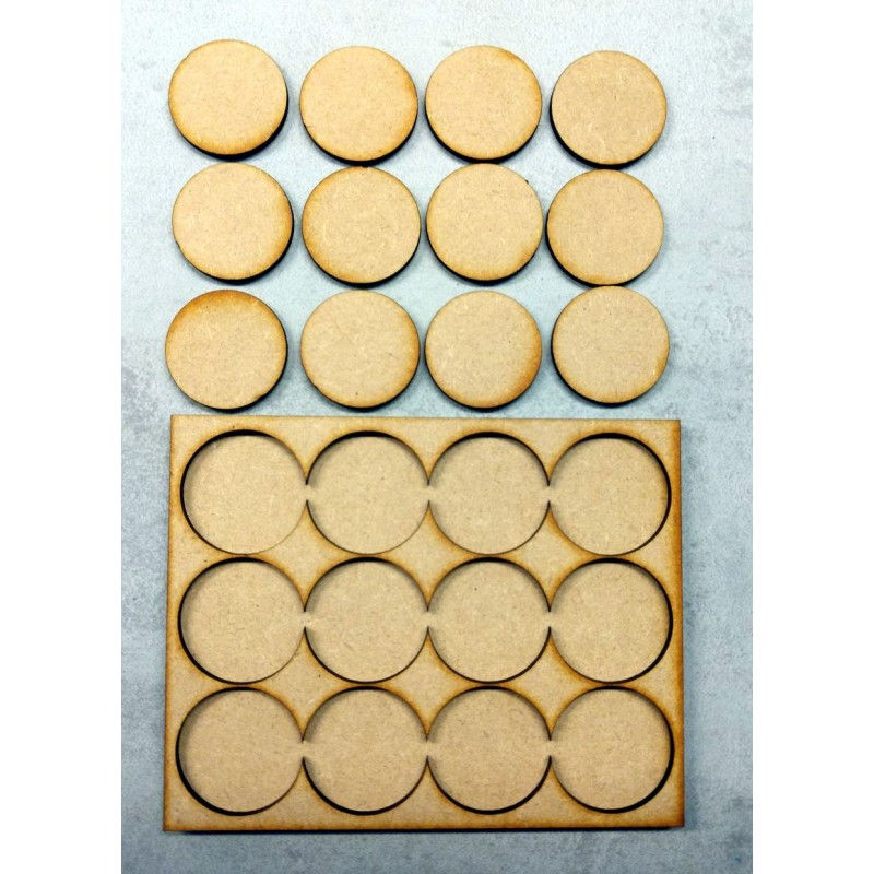 Plateau 125x100 - 4x3 Socles Rond diamètre 32mm Plateau 125x100 - 4x3 Socles Rond diamètre 32mm