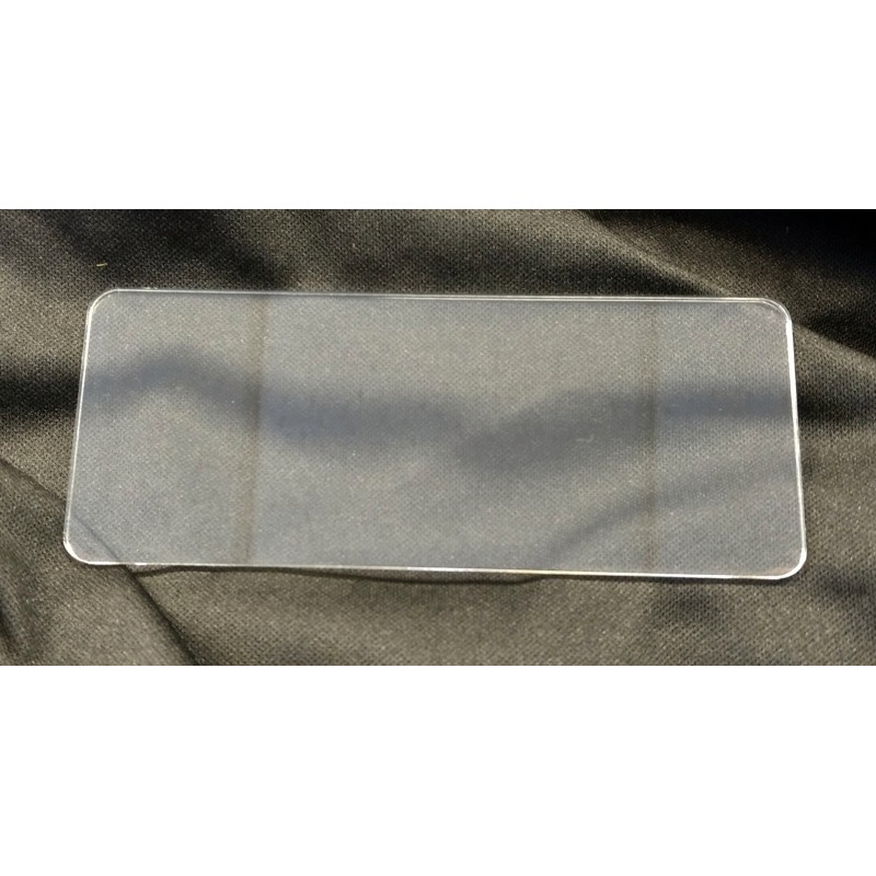 Socle 125x50mm transparent arrondi Socle 125x50mm transparent arrondi