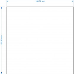 Socle 150x150mm