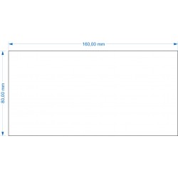Socle 160x80mm