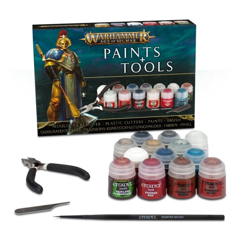 Set de peinture et d'outils Warhammer Age of Sigmar Set de peinture et d'outils Warhammer Age of Sigmar
